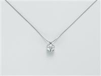 Necklace Miluna Woman Le Parure In Diamanti in White Gold Diamante 0.50 Ct CLD5068-050G7